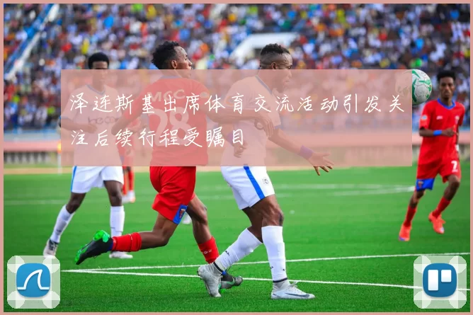 泽连斯基出席体育交流活动引发关注后续行程受瞩目